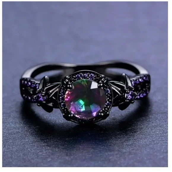 NWT Black Ion Mystic Ring - Picture 3 of 4